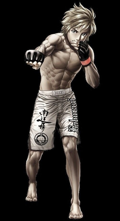 Anime Mixed Martial Arts Guys.🥋 🥊.