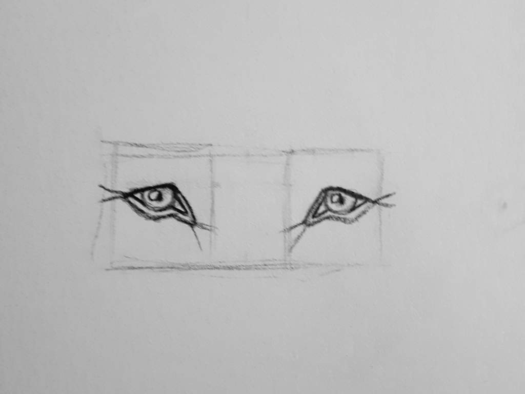 how to draw wolf eyes step by step