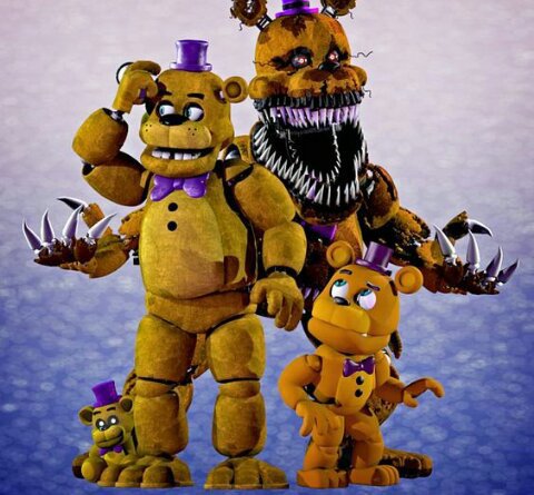 Gold freddys | Five Nights at Freddys PT/BR Amino