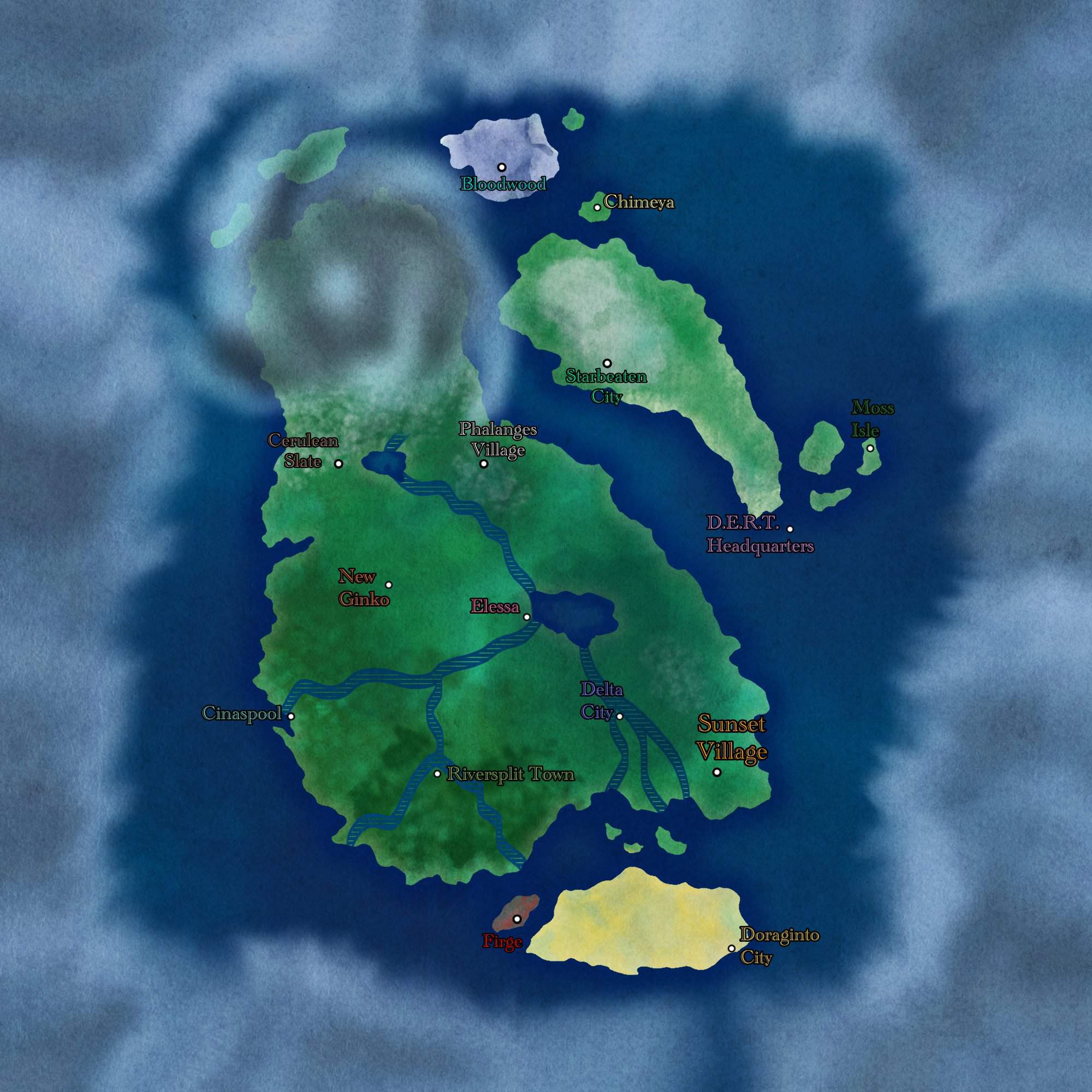 Draumus Continent Guide | Wiki | Pokemon Mystery Dungeon Amino