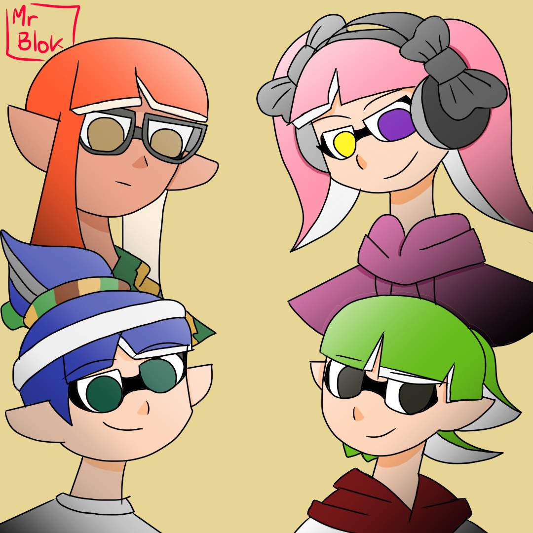 Agents of Squidbeak (LoH fan-art) | Splatoon Amino