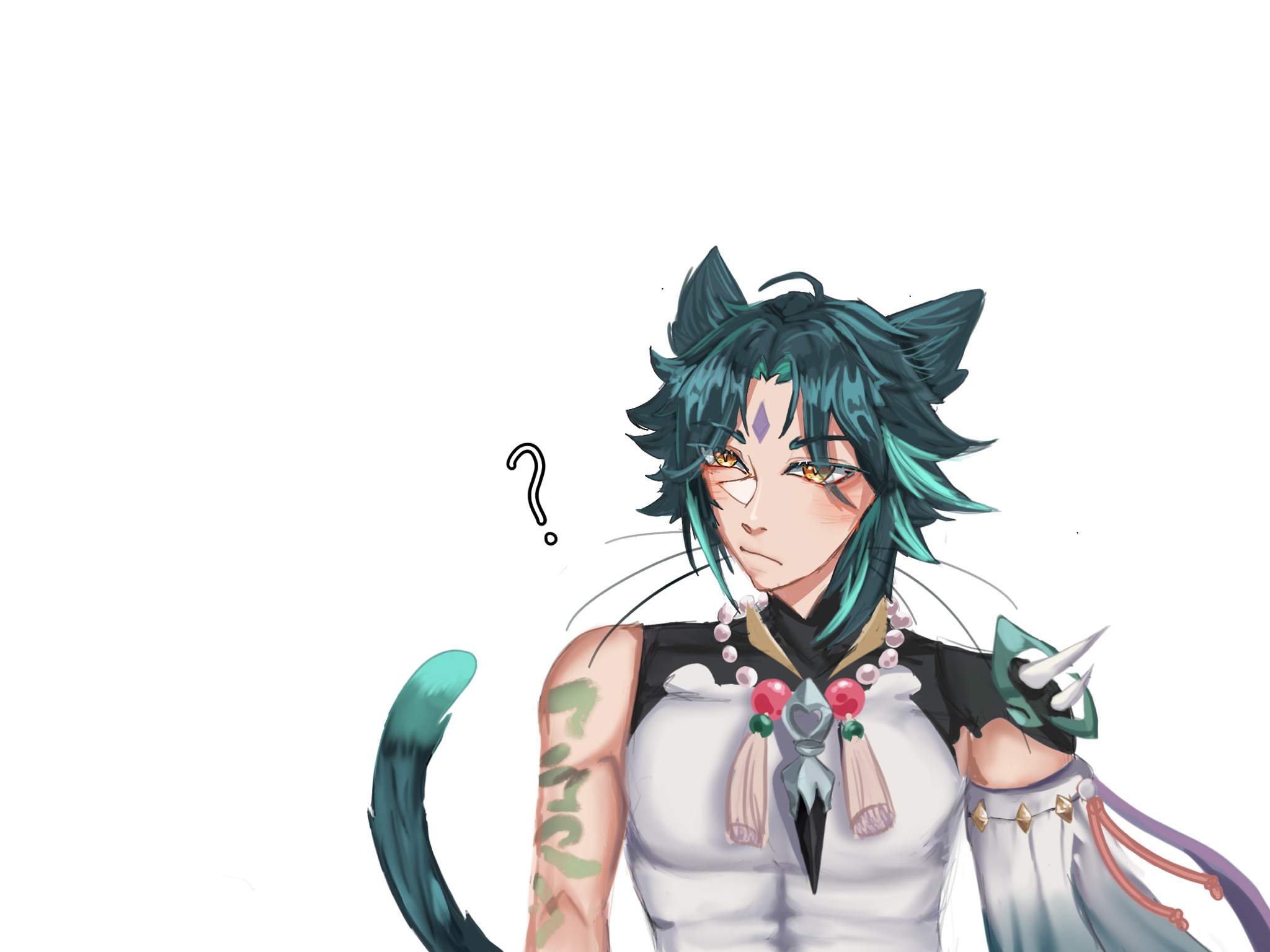 Y’all rocking with catboy xiao | Genshin Impact Amino