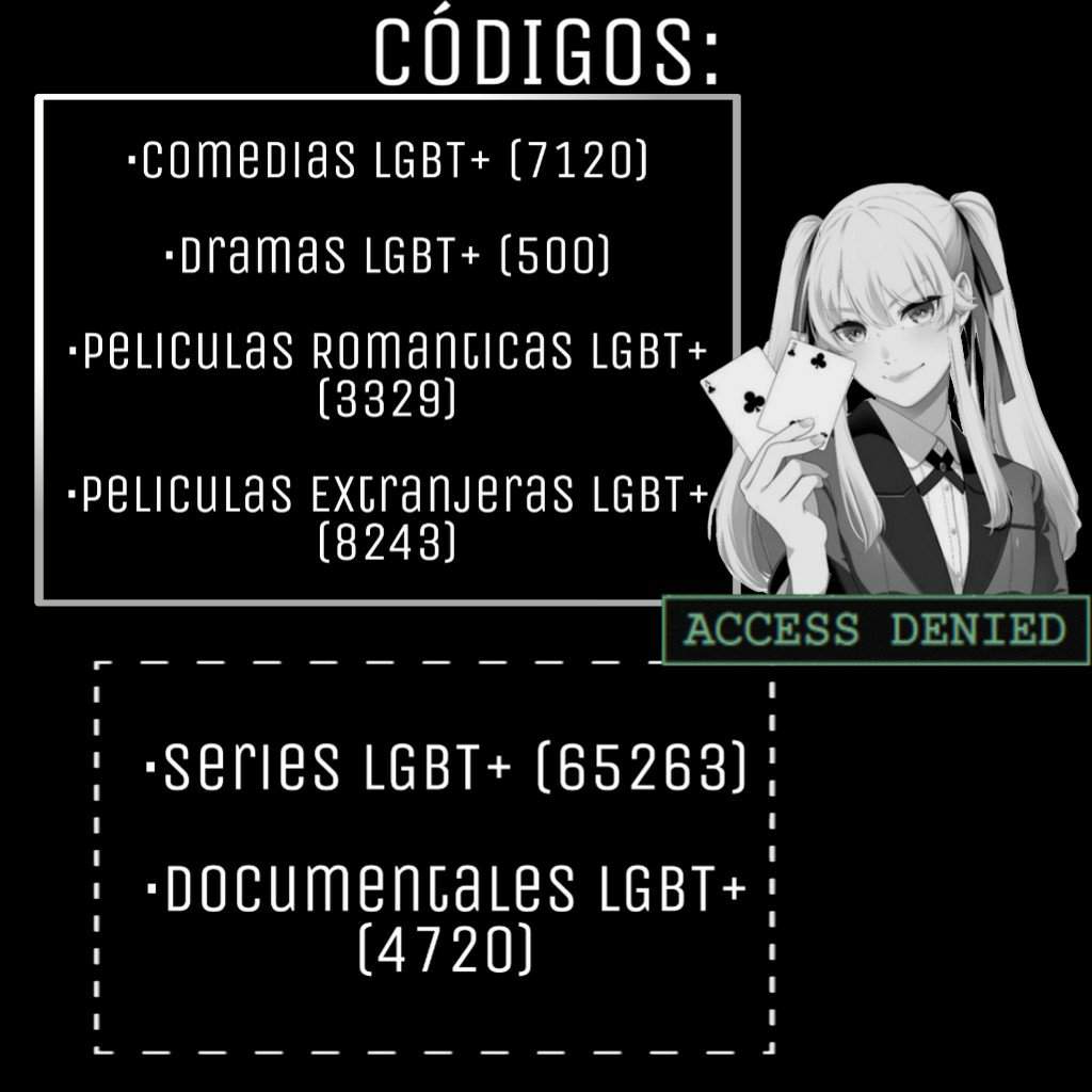 codigo lgbt netflix