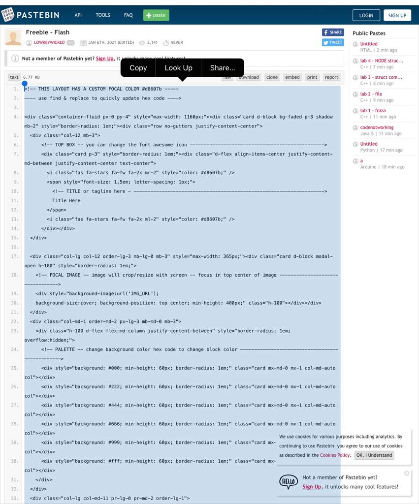 [Guide] TH Coding | Wiki | Furry Amino