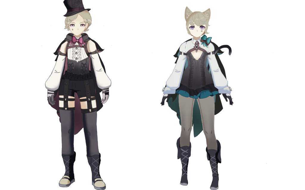 ☆Lyney and Lynette || in-game version (not real hh)☆ | Genshin Impact Amino