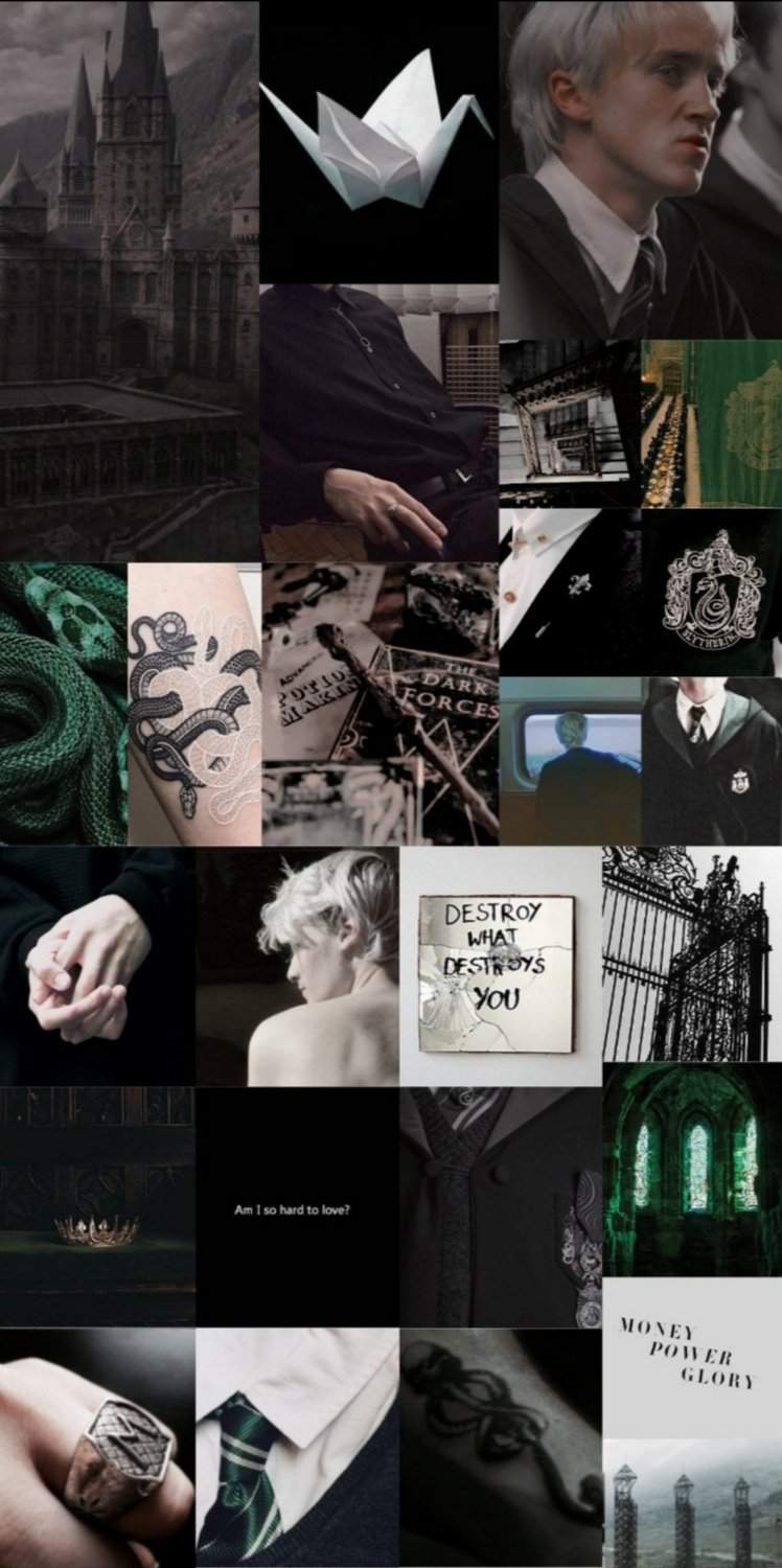 Draco malfoy moodboard | Hogwarts School Amino