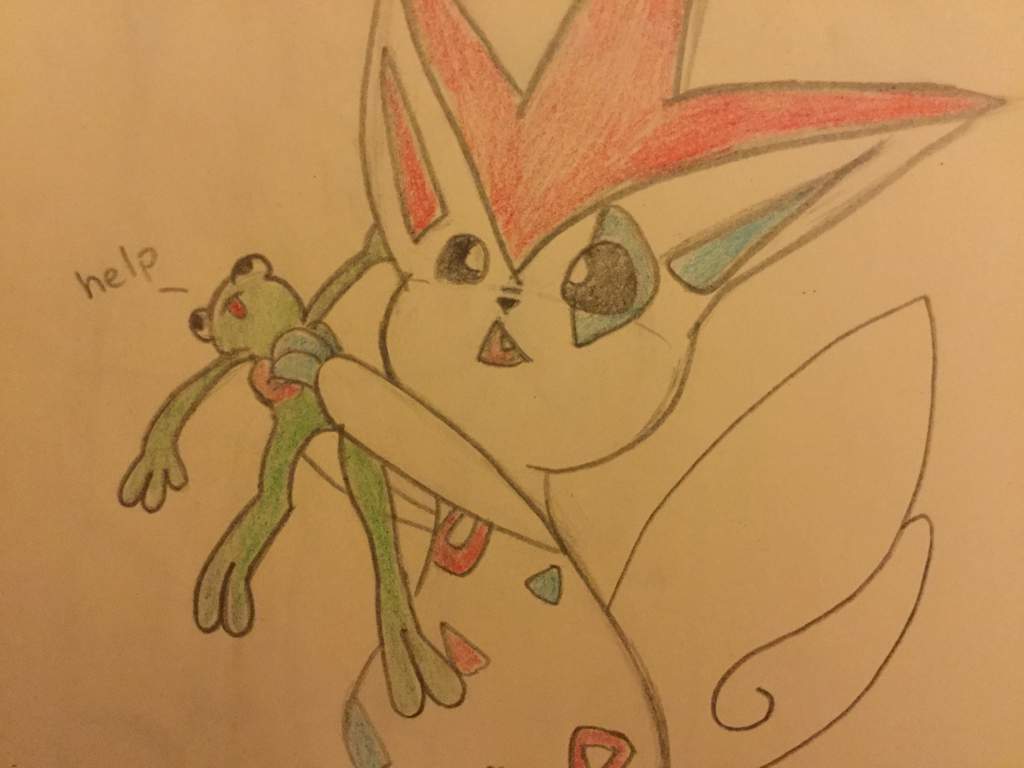Hãy xem hình minh họa về Victini Pokemon được vẽ bởi một nghệ sĩ vô cùng tài năng! Với những nét vẽ tỉ mỉ và sắc nét, hình ảnh của Victini sẽ được tái hiện một cách sống động và sinh động trên tờ giấy. Xem ngay để đắm chìm trong thế giới của Pokemon!