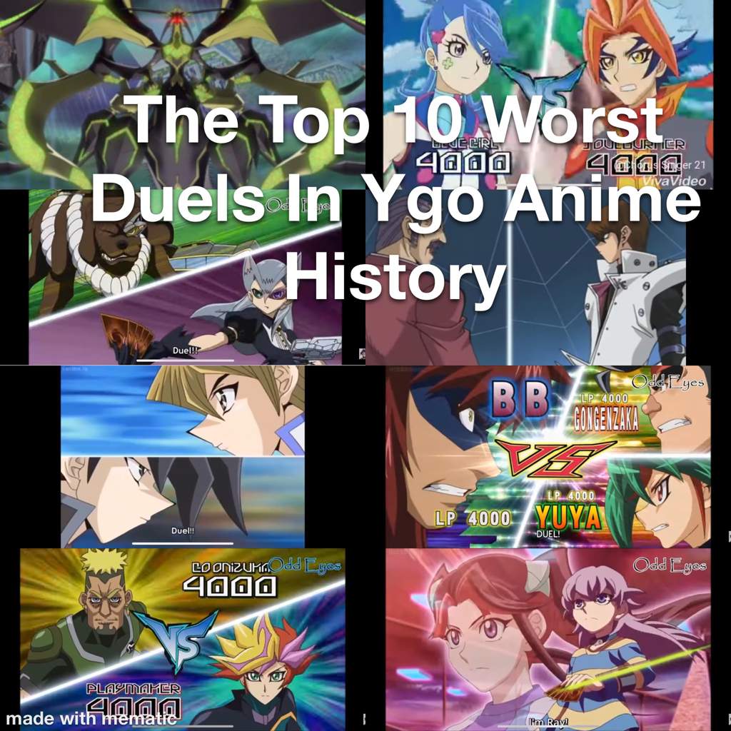 The Top 10 Worst Duels In Yugioh Anime History | Duel Amino
