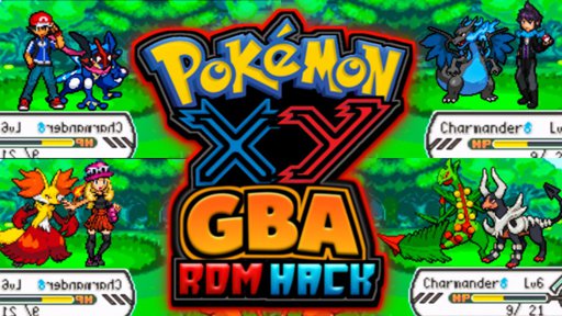 pokemon gba hacks of x and y