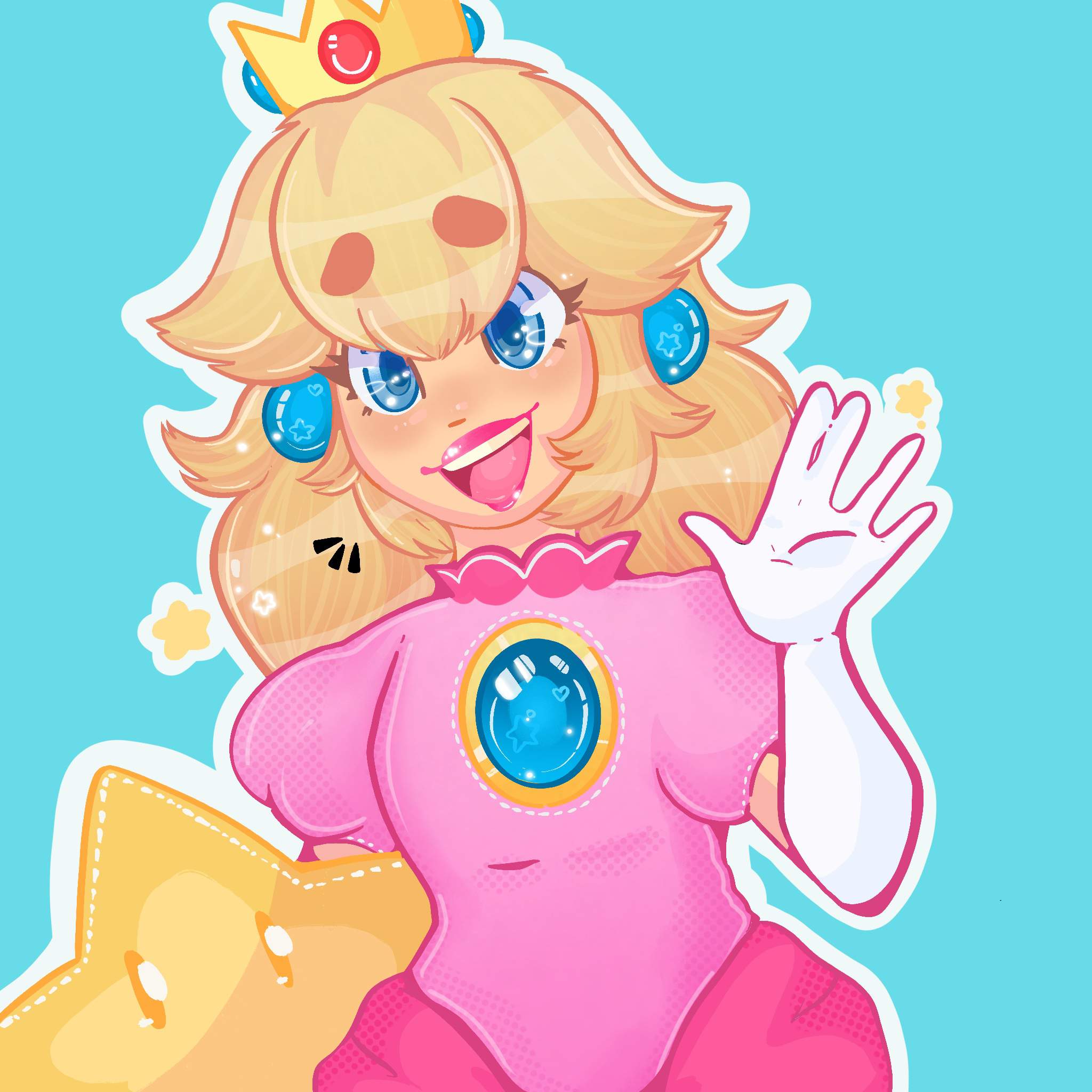 Free to use princess peach pfp | Furry Amino