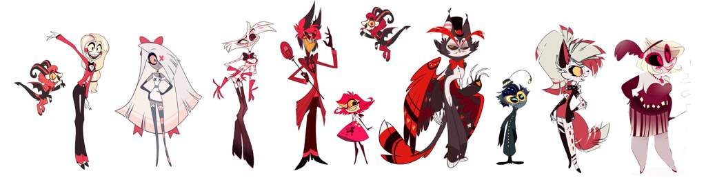 The full main cast | Hazbin Hotel (official) Amino