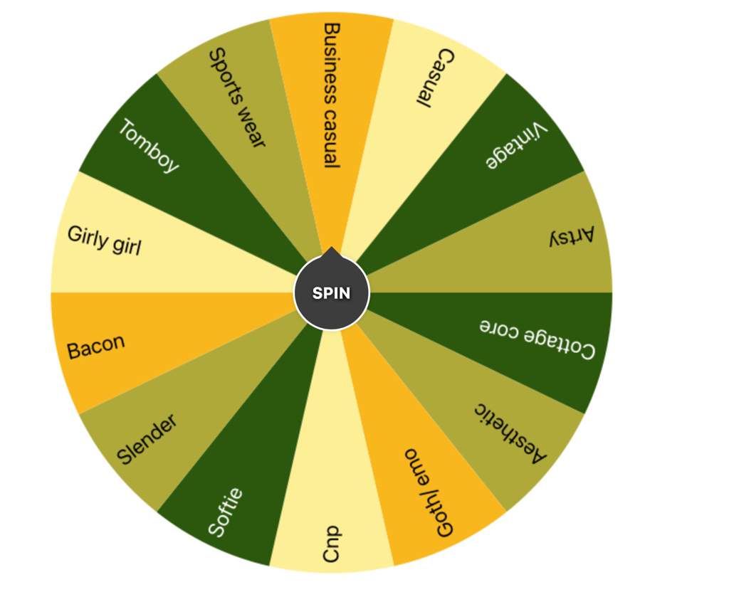 Trying To Make Diffrebt Styles With A Choice Wheel | Roblox Amino