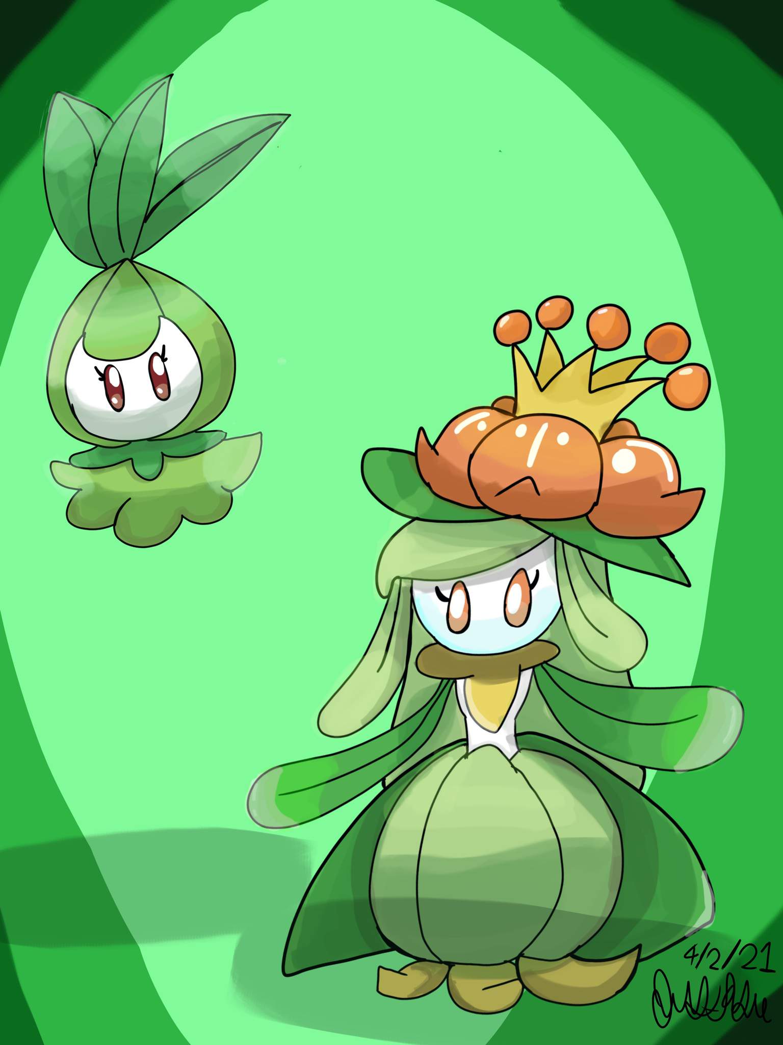 Petlil and Lilligant | Pokémon Amino