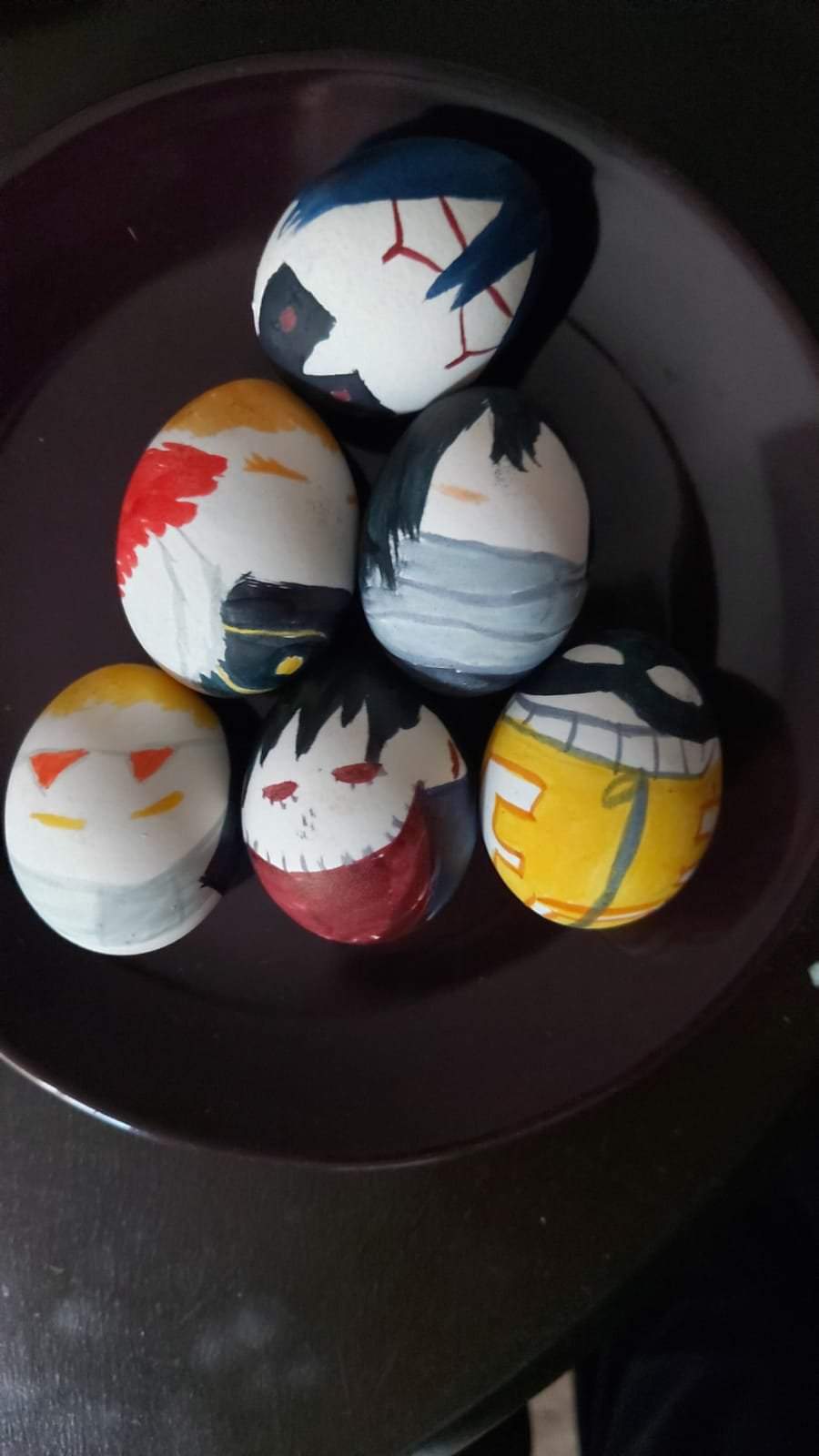 MHA Themed Easter Eggs | Anime Amino