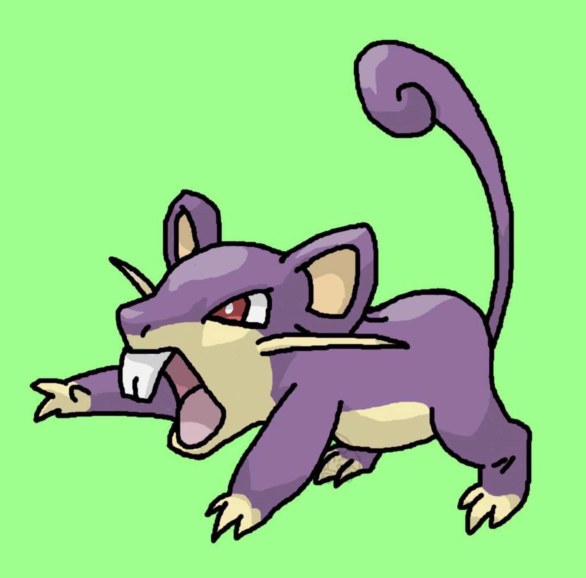 My art - All Pokemon Challenge: Rattata | Pokémon Amino