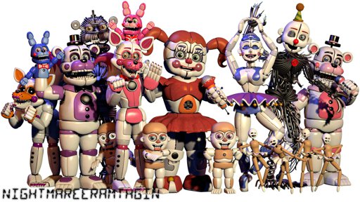 Every FNAF Character list test | Five Nights At Freddy's Amino