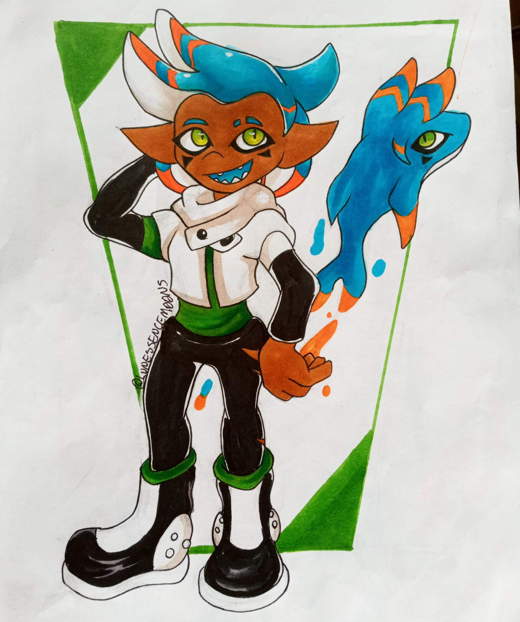 Sharkling (Needs a name!) | Splatoon Amino