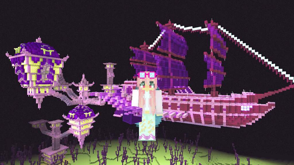 End Ship City Revamp Build Minecraft Amino