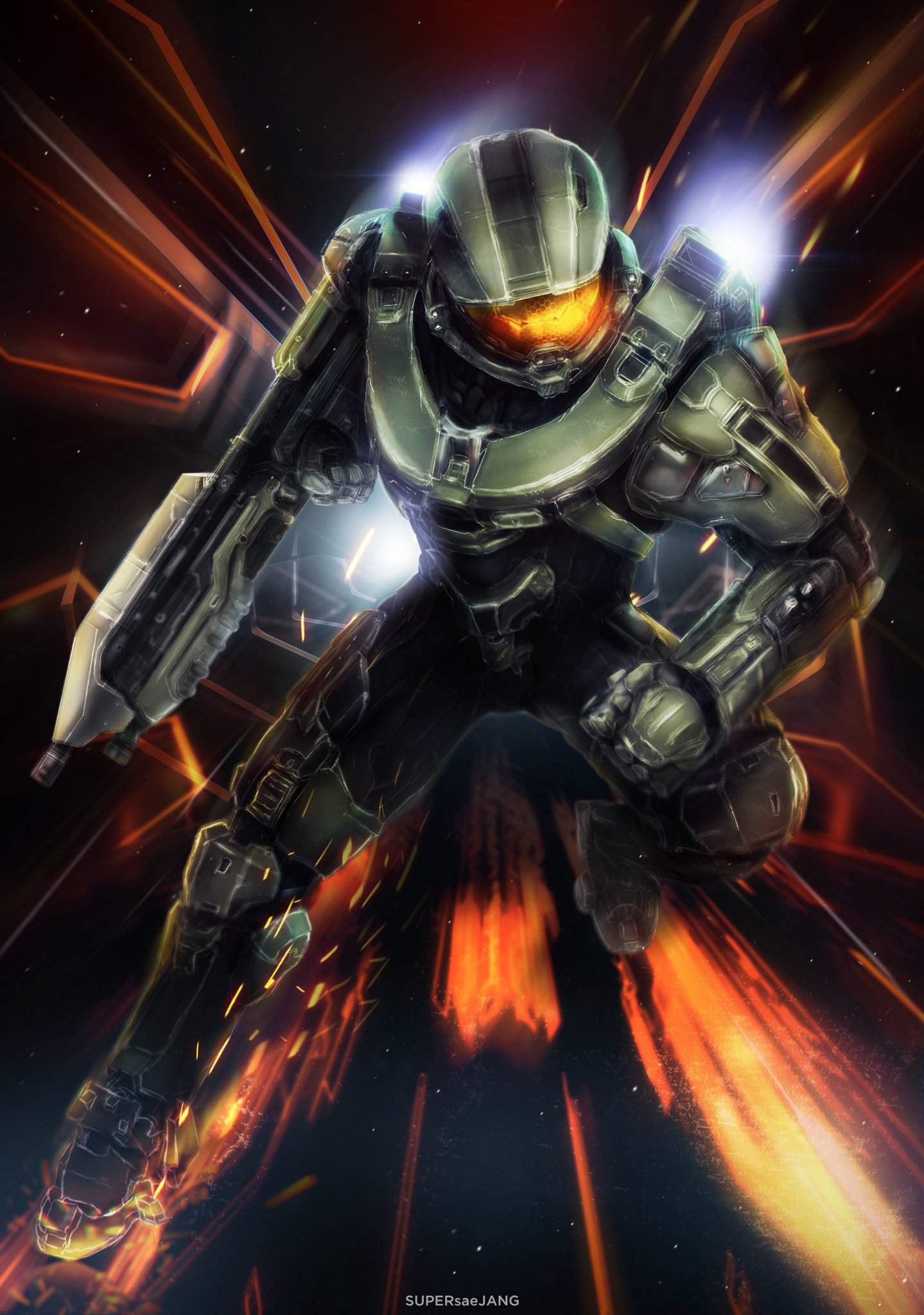 Master Chief vs Doomguy | Battle Arena Amino Amino