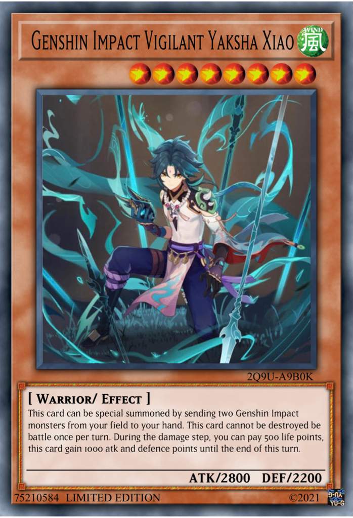 Genshin Impact Yu-Gi-Oh Cards (Part 1) | Genshin Impact Amino