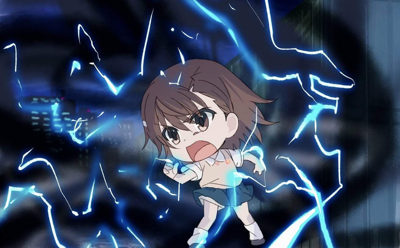 Chibi Misaka Mikoto angry at Accelerator | A Certain Magical Index Amino