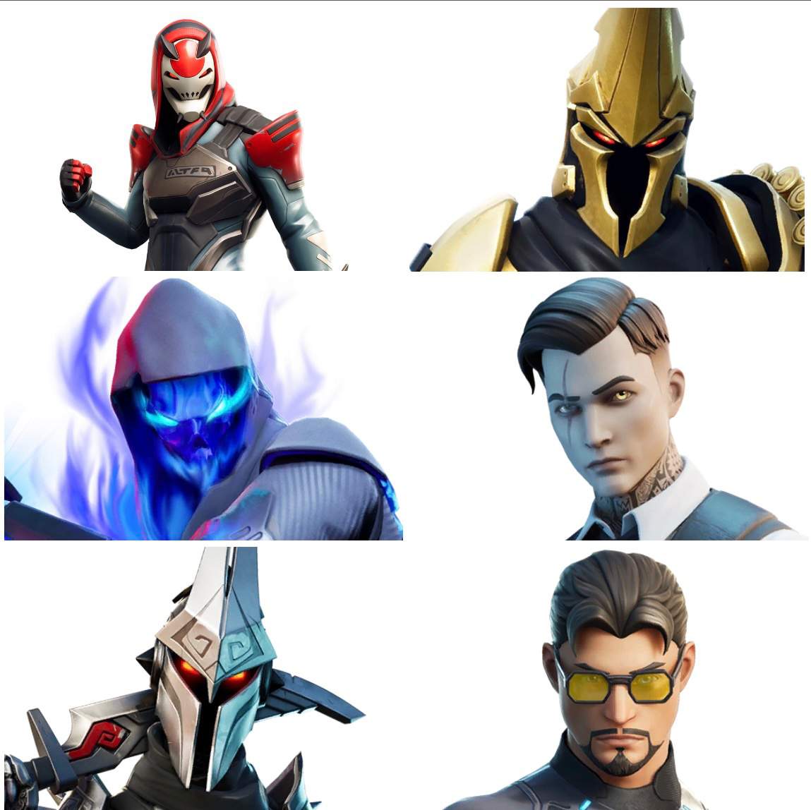 Made Another Collage Of Tier 100 Skins | Fortnite: Battle Royale Armory ...