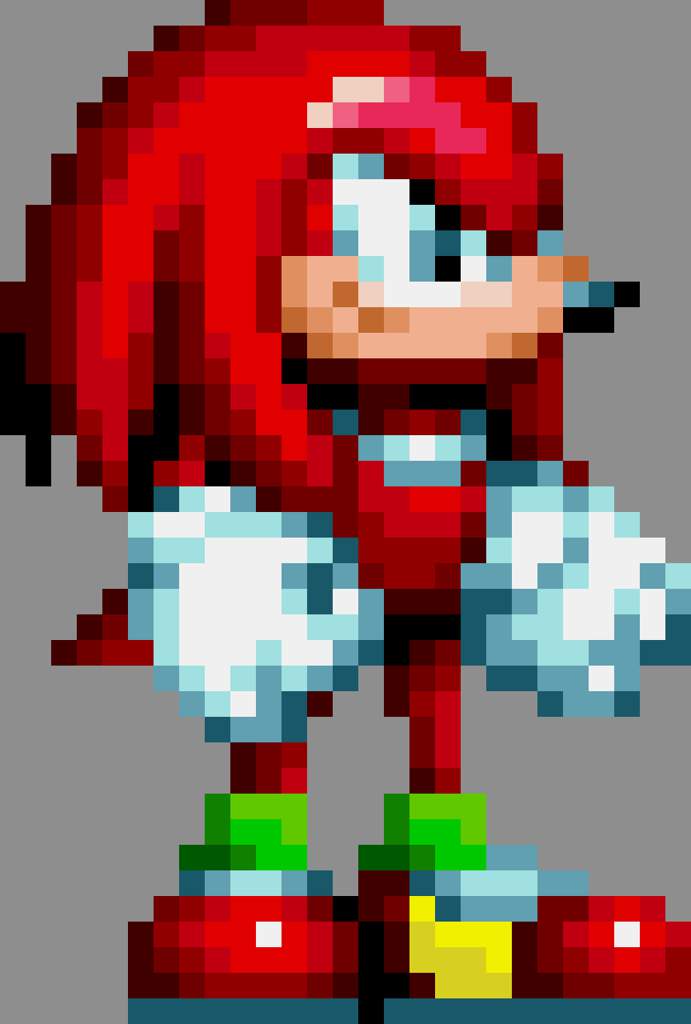 Sonic Mania Knuckles Sprite Edit | Sonic the Hedgehog! Amino