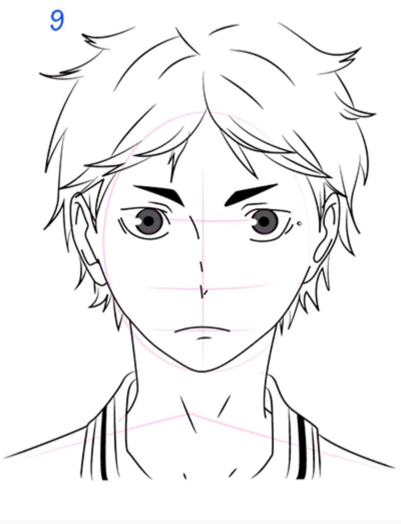 How to draw sugawara from haikyu. | Anime Amino