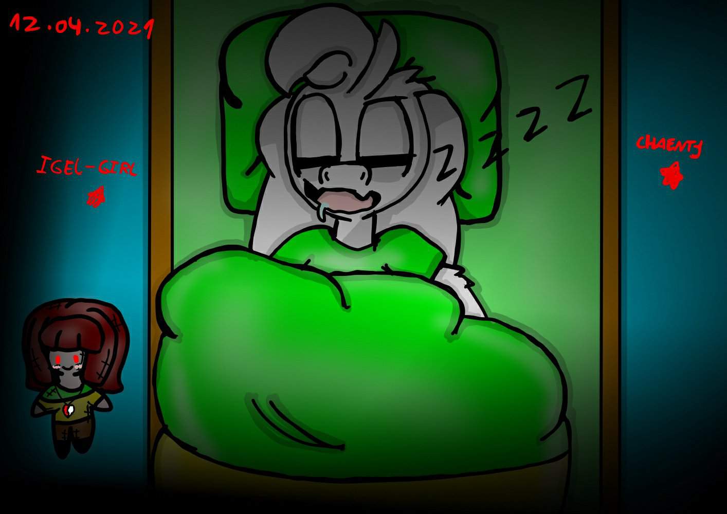 Flowey Jumper AU Sleeping Asriel.....=) | Undertale AUs Amino