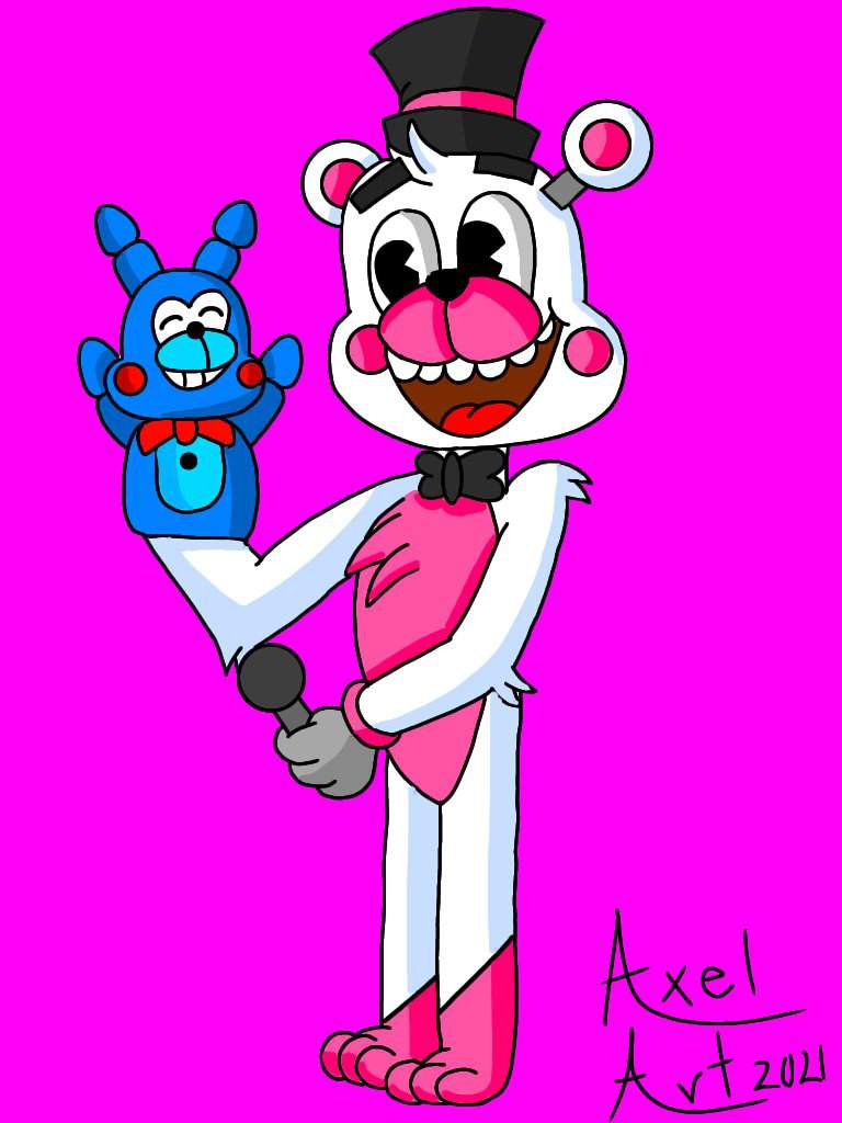 Fan Art de Funtime Freddy y Bon bon | FNaF Amino [ Español ] Amino