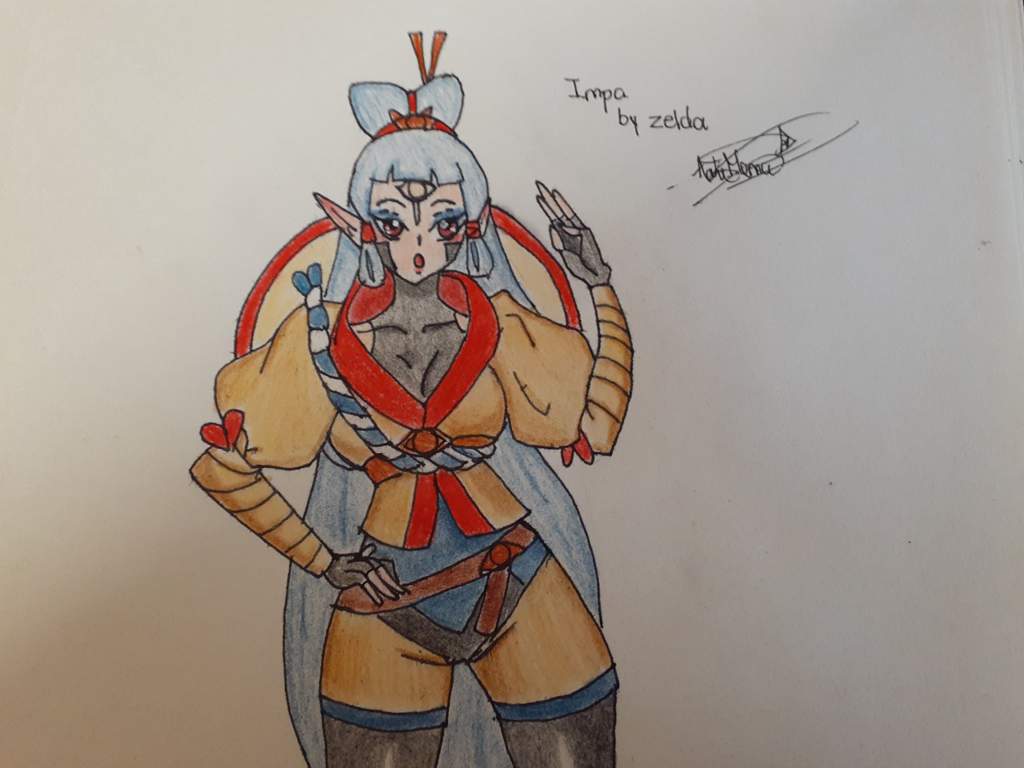 Dibujo De Impa Age Of Calamity 🐸 Zelda Amino En Español Amino 7234