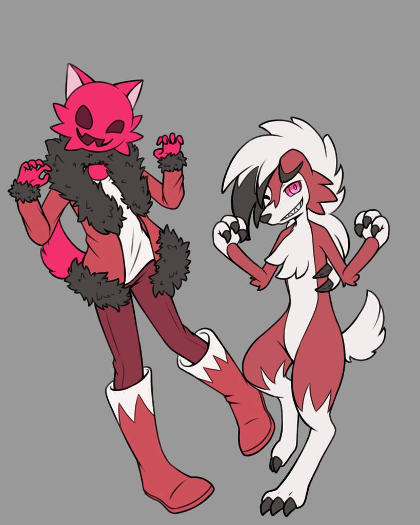 Lycan and Lycanroc | Jsab × Pokemon | Just Shapes & Beats Amino