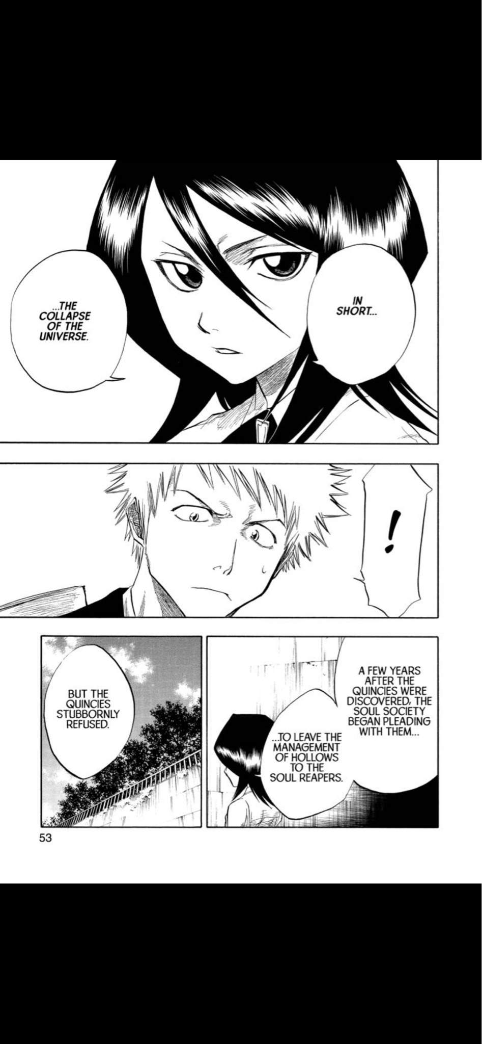 Bleach Ichigo and rukia universal destruction and Quinces convo shonen ...