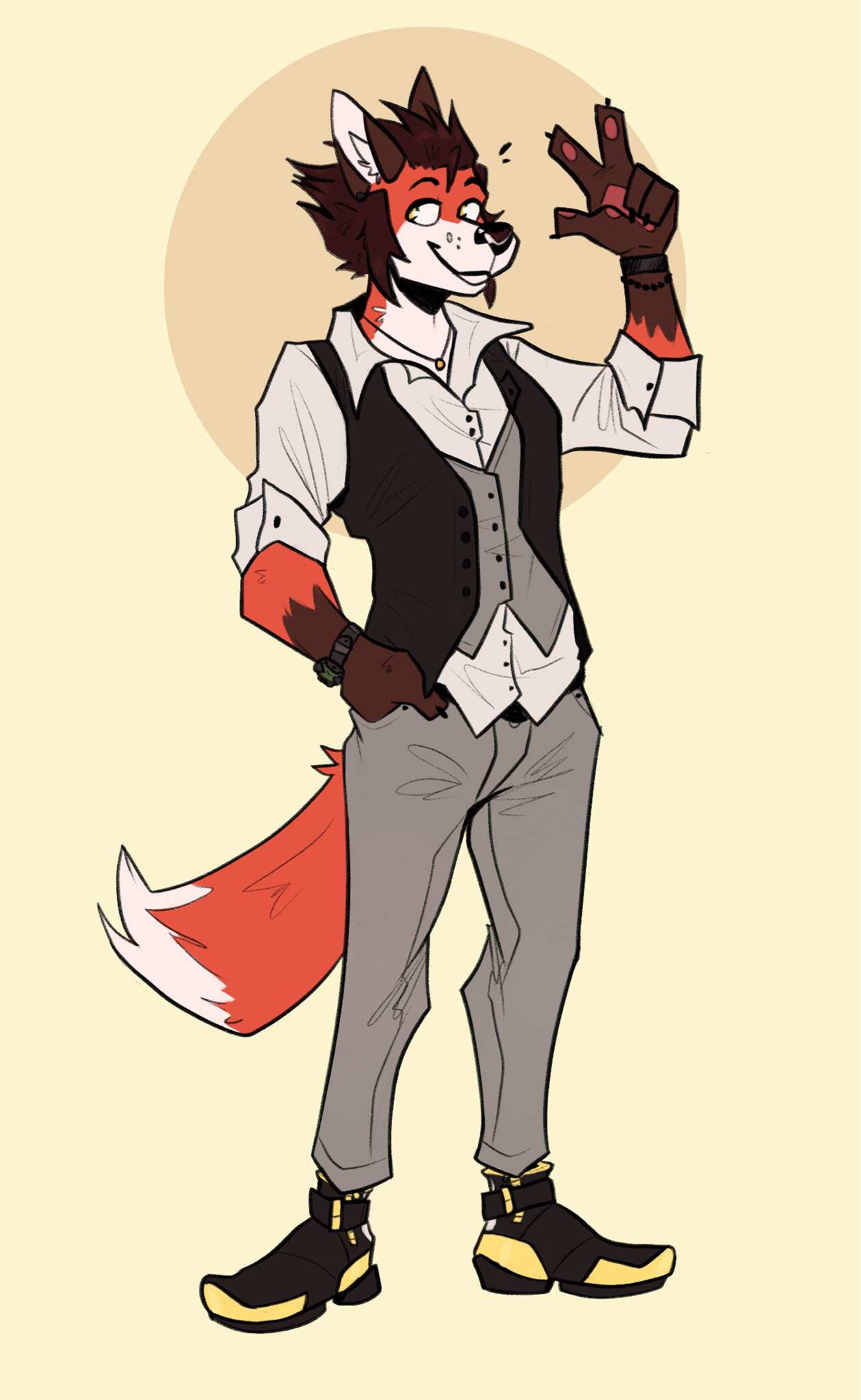 Felix Frost, Rich Red Fox oc | golden._ paws Official Amino Amino