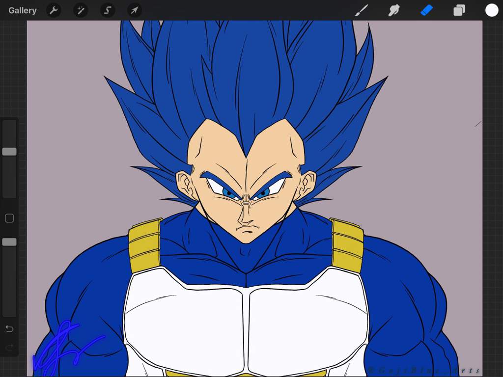 Blue Evolution Vegeta Redraw | DragonBallZ Amino