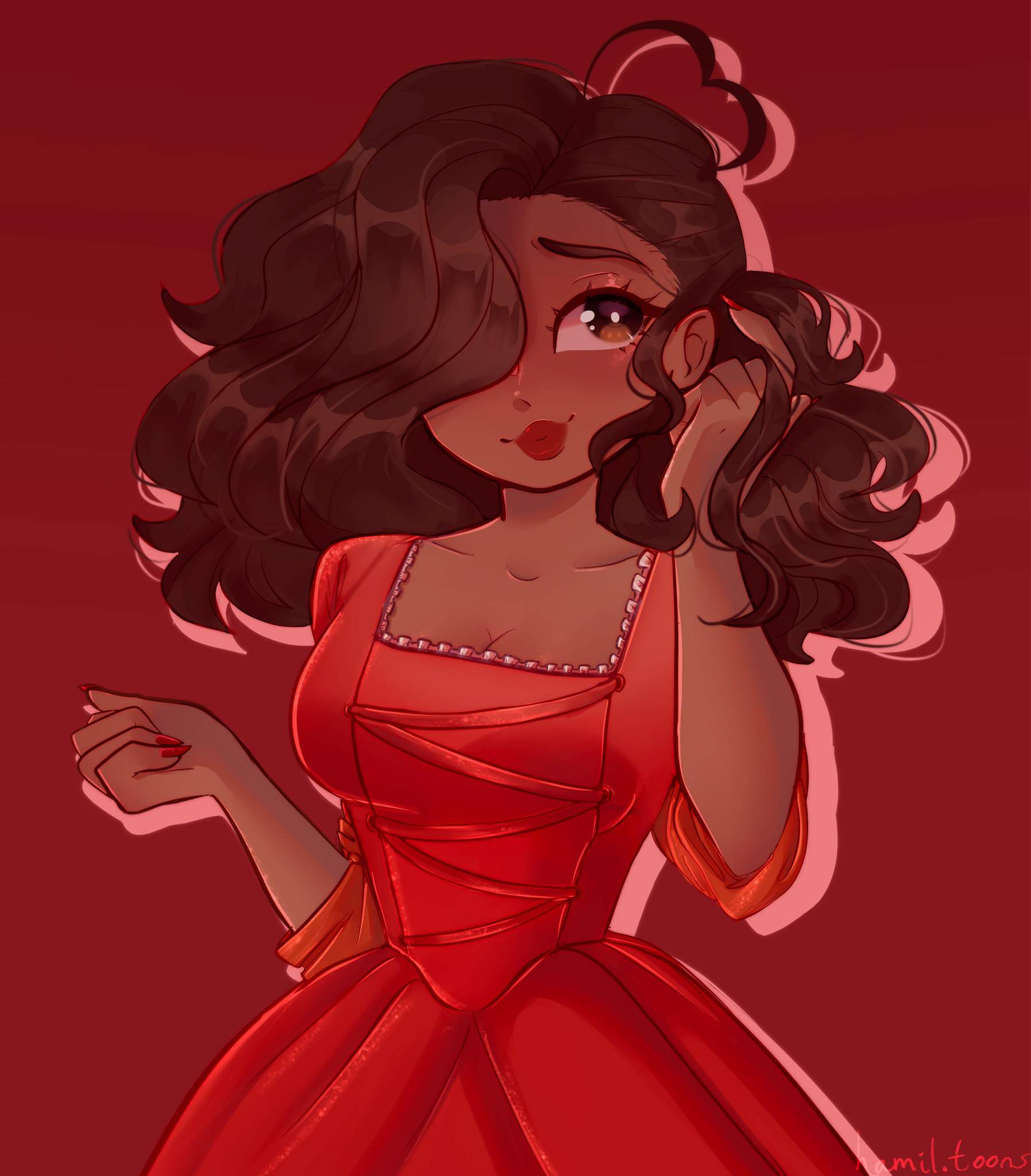 Miss Maria Reynolds HAMILTON FANART By LittleBowScribbles On DeviantArt ...