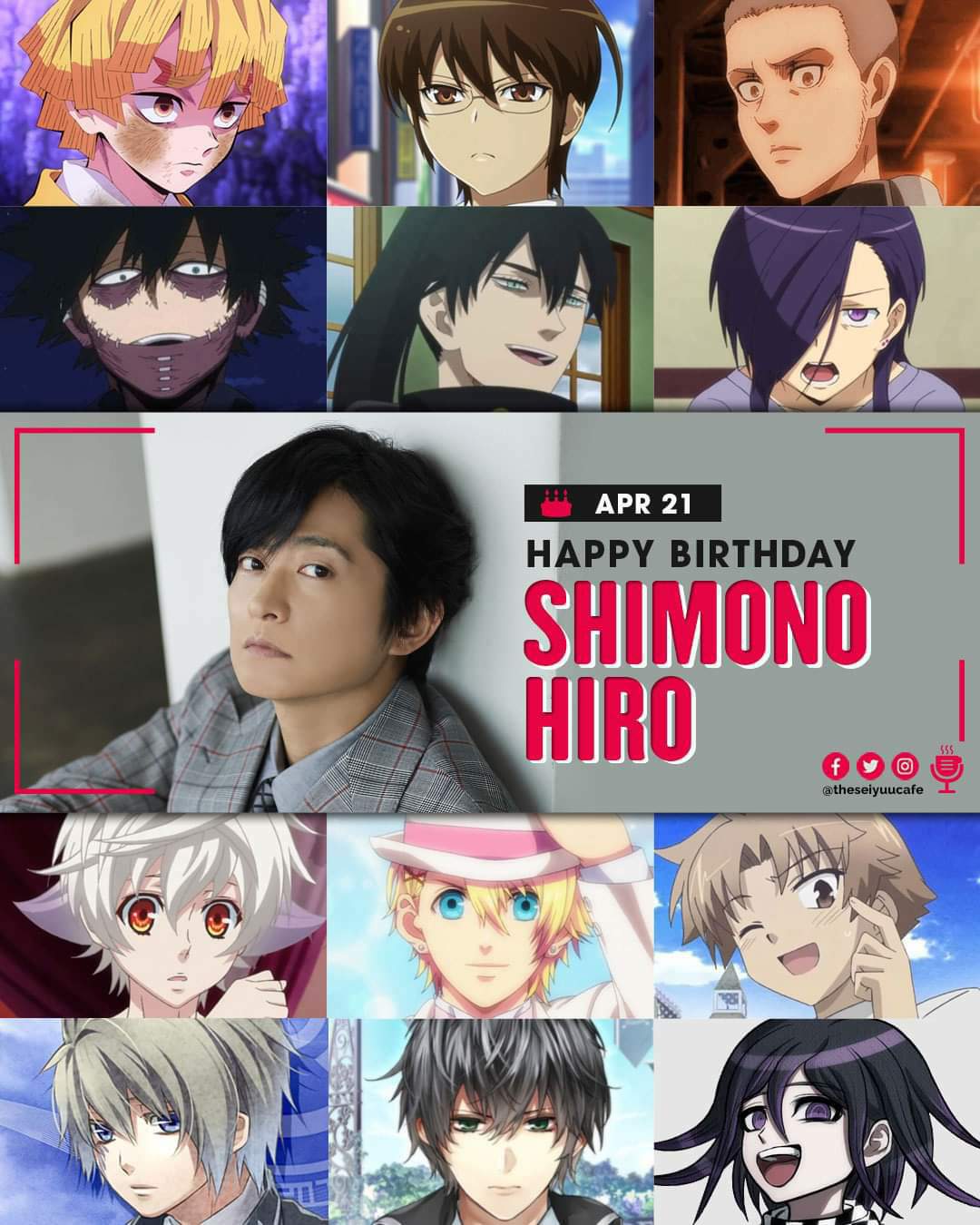 Happy birthday Shimono-san | Anime Amino