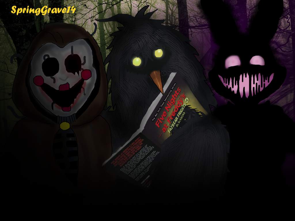 Fanart | 🐔💀🐰Fazbear Frights #6: Blackbird🐰💀🐔 | FNaF Amino [ Español ] Amino