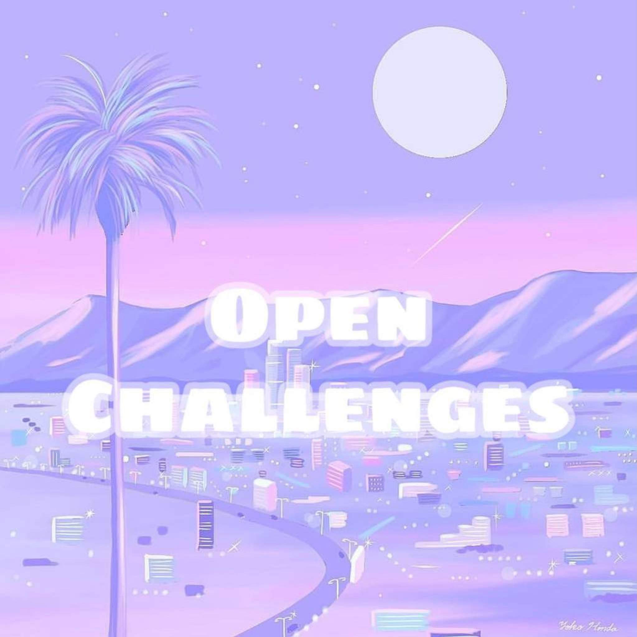 Oh later. Challenge aesthetic.