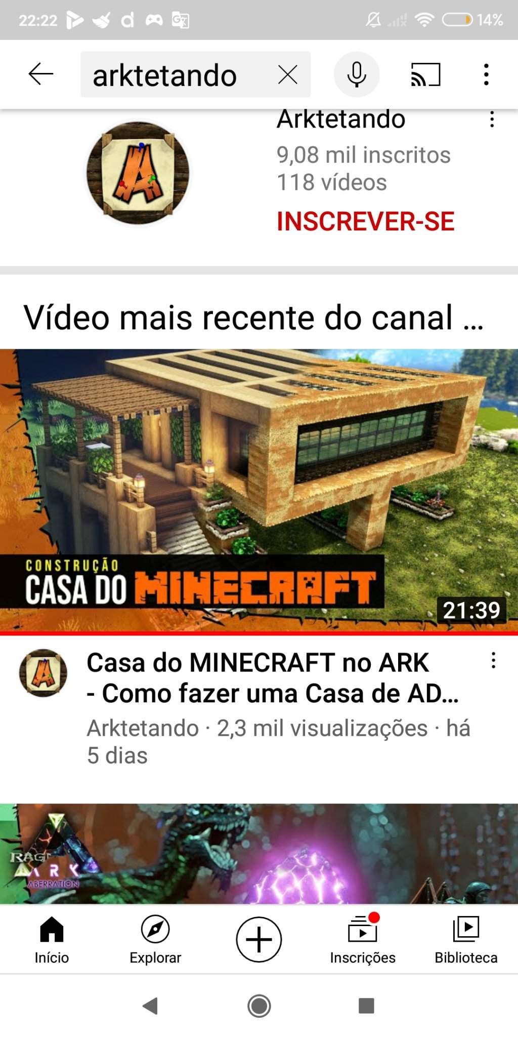 Recomendo esse canal ensina fazer casas tutoriais e sobrevivencia etc.. |  Ark Survival Evolved BR Amino