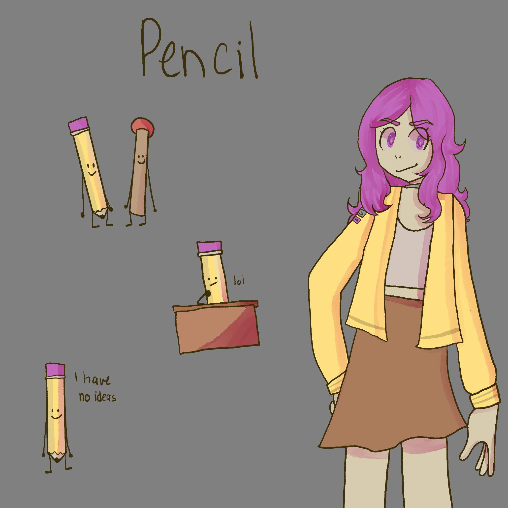 HUMAN PENCIL | BFDI💖 Amino