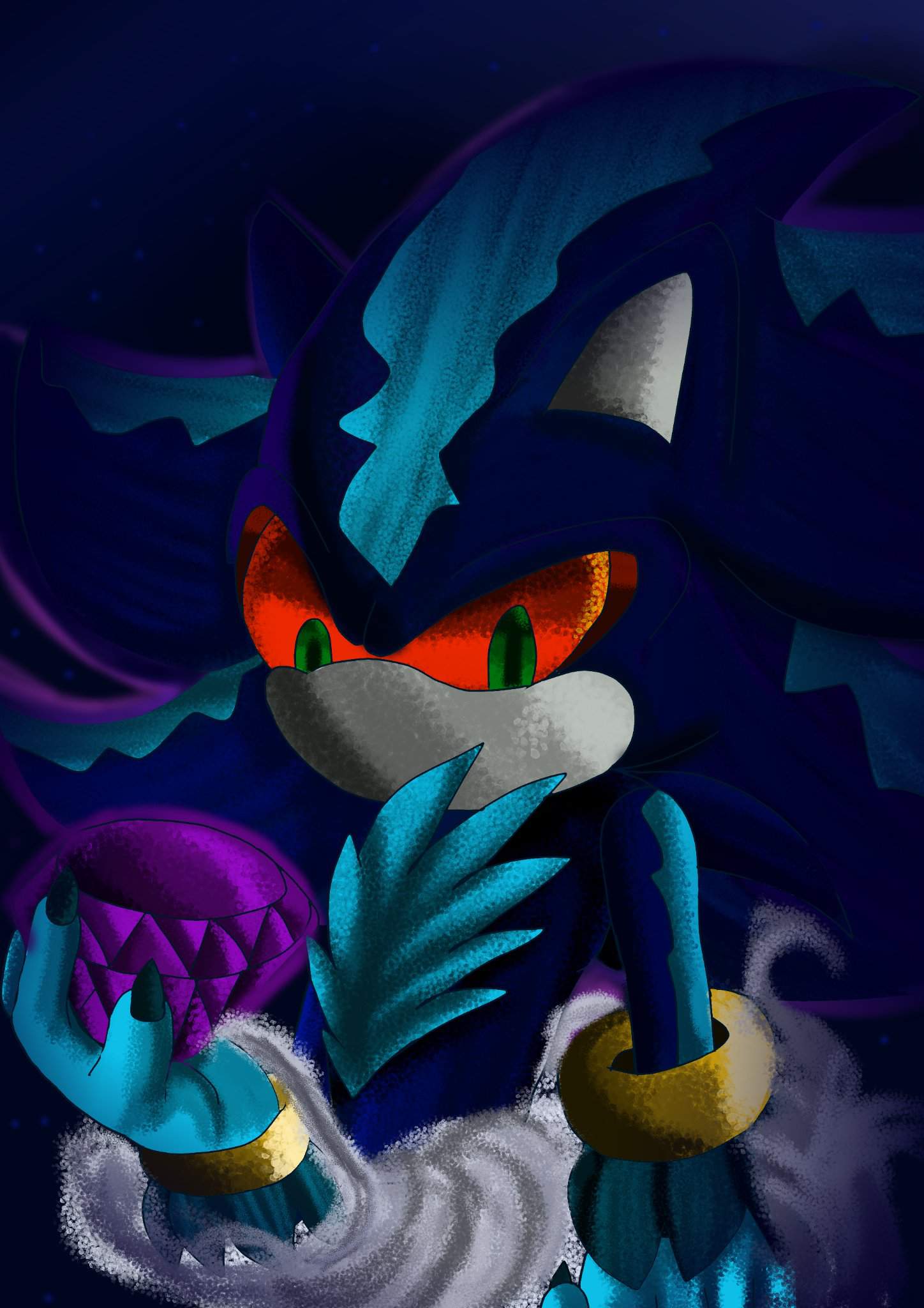 Mephiles phase 2 | Sonic the Hedgehog! Amino