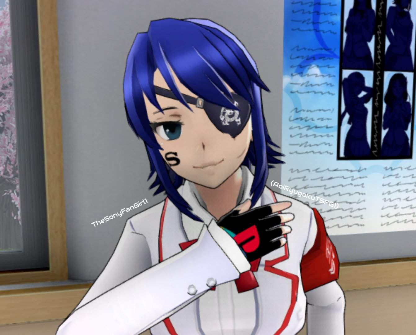 Aoi Ryugoku's PlayStation Gloves! | Yandere Simulator Amino