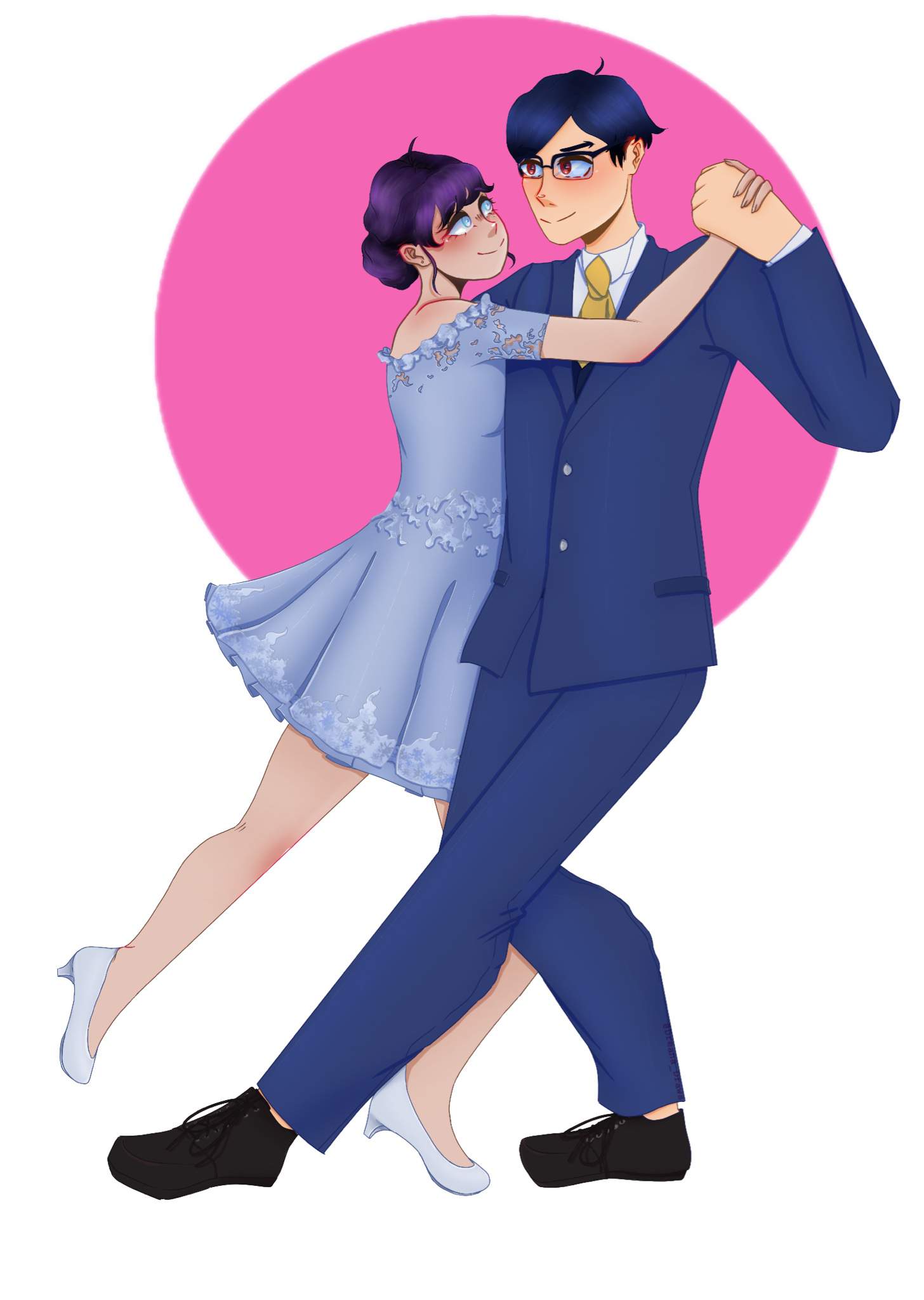 Iida x OC commission! | Art Amino