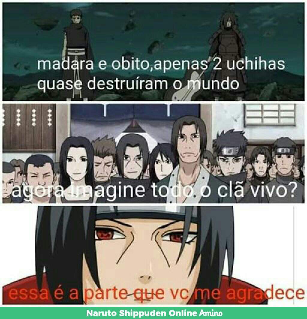 Agora entendemos o Itachi kkkkk | Naruto Shippuden Online Amino