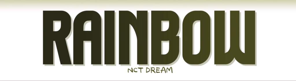 Nct dream lyrics rainbow NCT DREAM