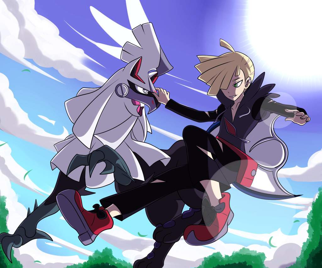 Gladion and Silvally | Pokémon Amino