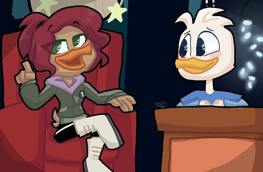 Ah yes Dewlyn and Louena | Duck-Tales Amino