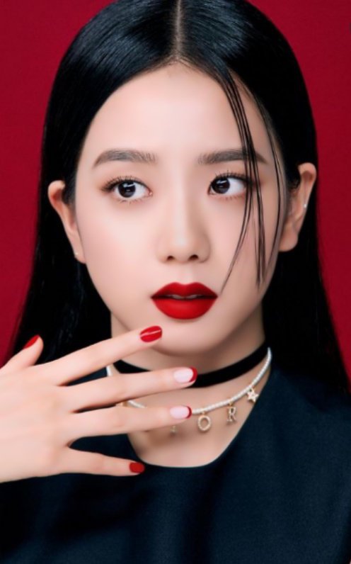 Jisoo in dark red lipstick 💄💋💋 | BLINK (블링크) Amino