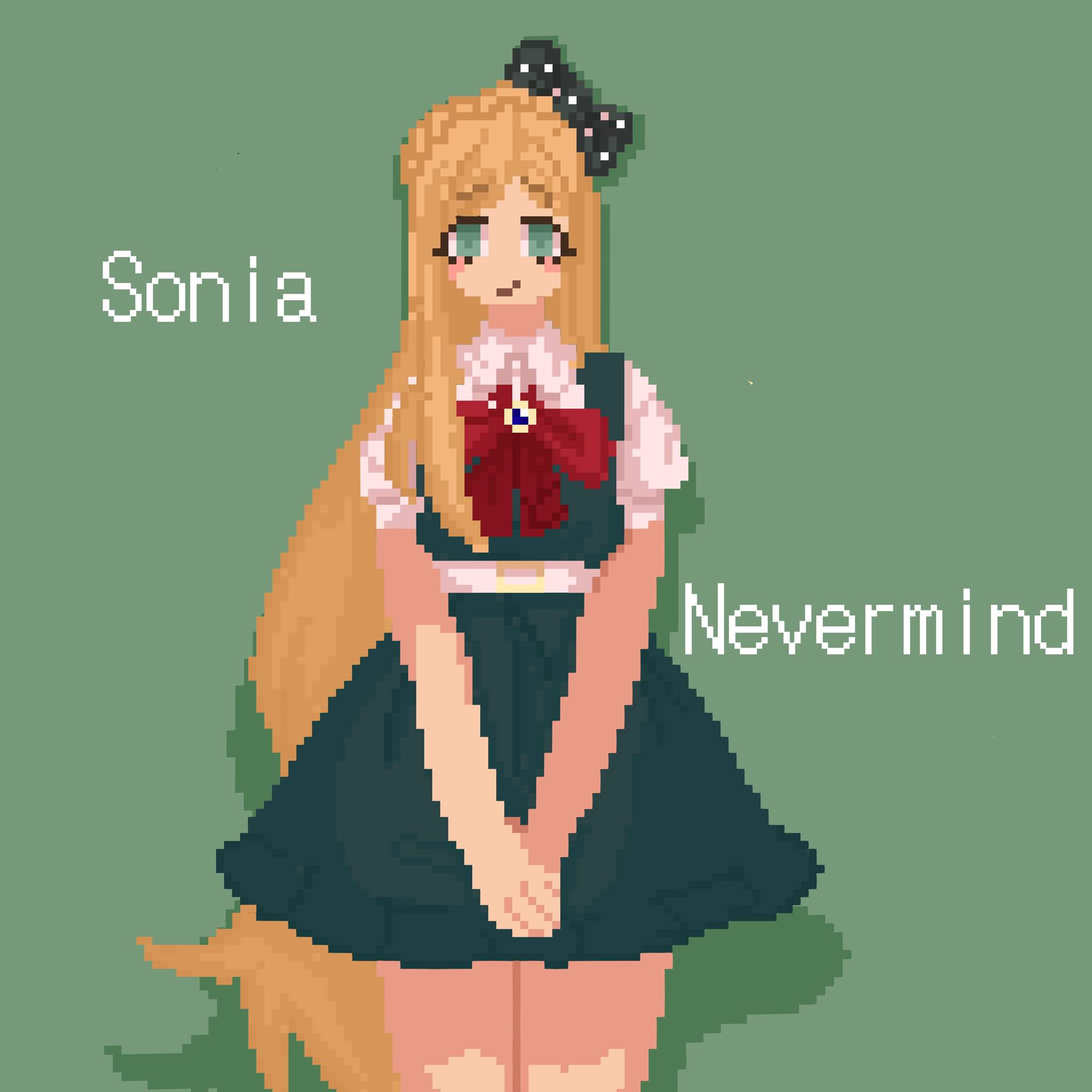 Sonia sprite redraw | Danganronpa Amino